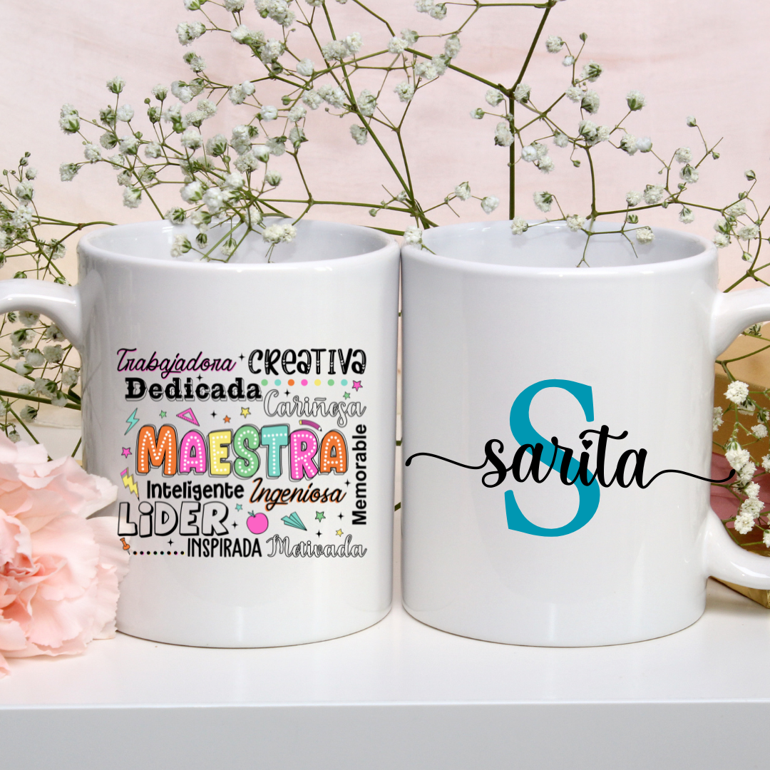 Taza maestra nombre