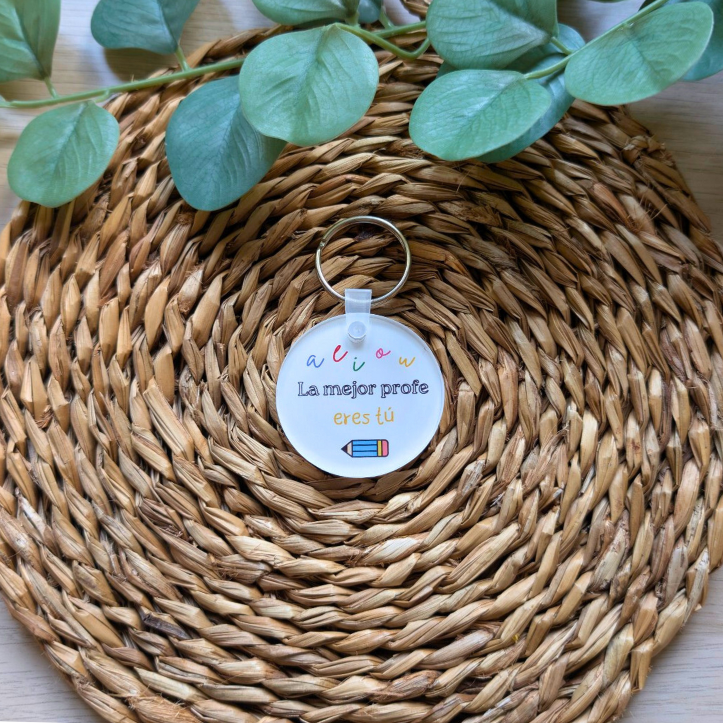 Llavero Vocales Chica