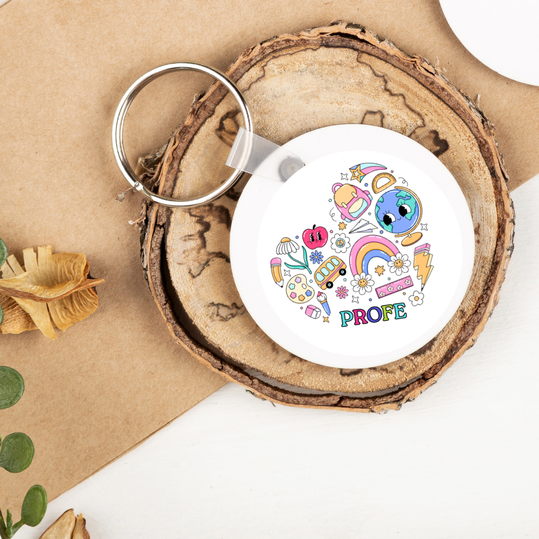 Llavero Corazón Profe