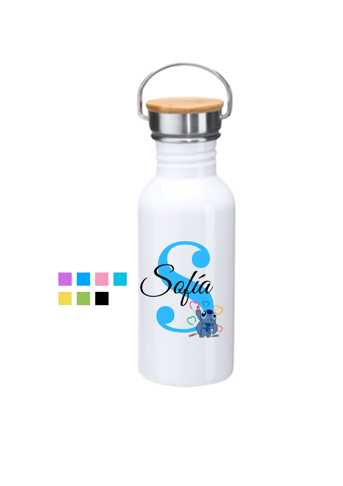 Botella termica Stitch