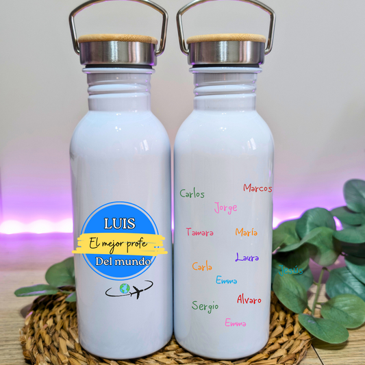 Botella mundo Hombre