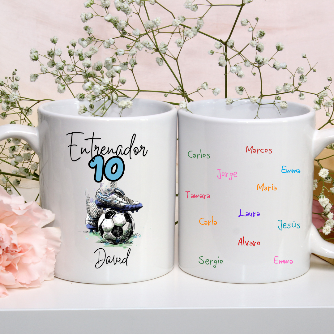 Taza Futbol + Alumnos