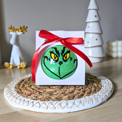 Bola de Navidad del Grinch Personalizada – Edición Especial 8 cm