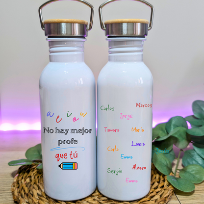 Cajita Vocales (Tote + neceser + botella + llavero)