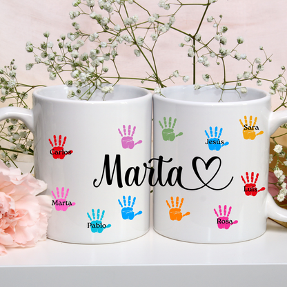 Cajita Manos (Neceser + botella + taza)