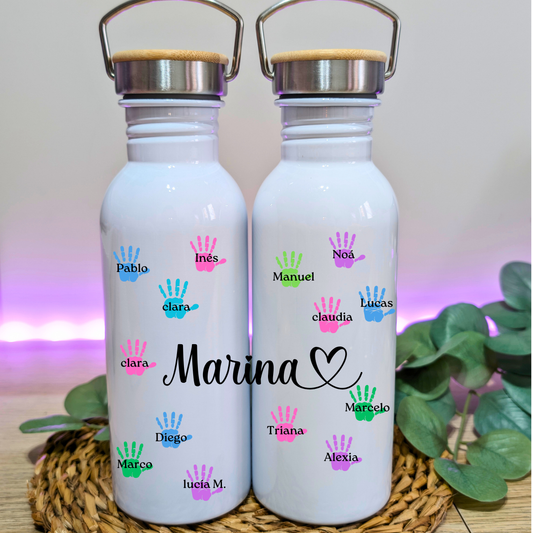 Botella Manos