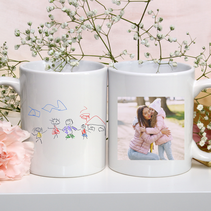 Zuabox mini dibuarte (Taza + Puzzle) Mamá