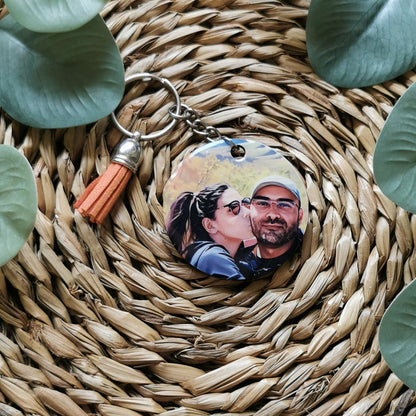 Llavero personalizado Doble Cara con Fotos y/o Nombre