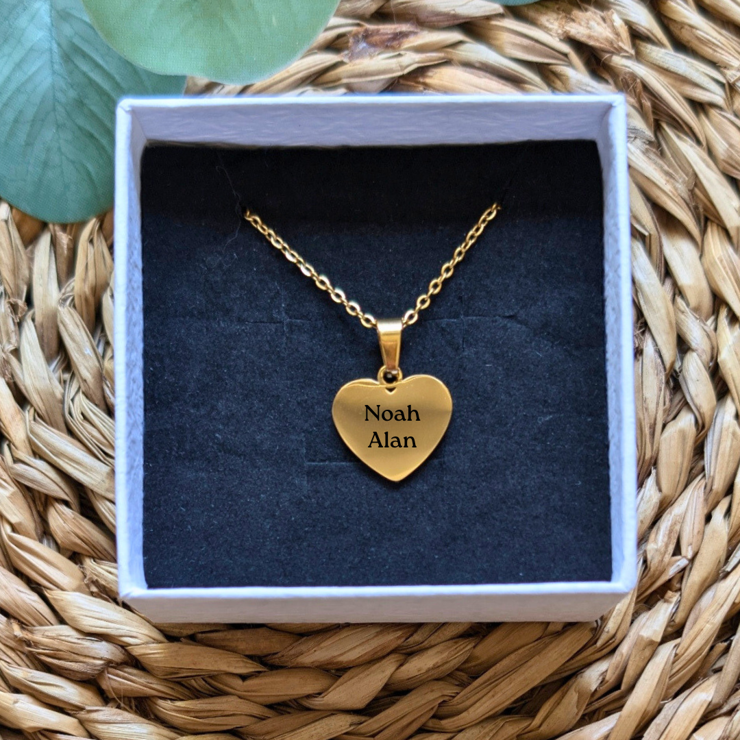 Colgante Nombre/palabra Golden. Grabado Laser