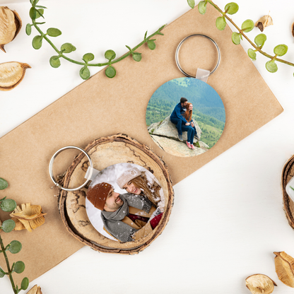 Llavero personalizado Doble Cara con Fotos y/o Nombre