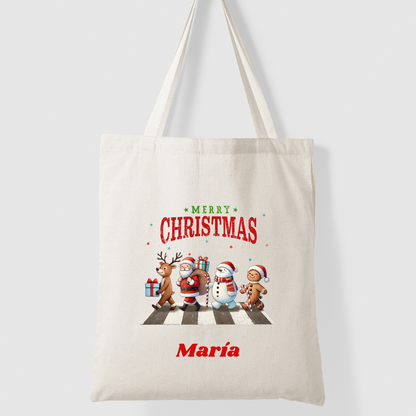 Pack christmas tote + taza