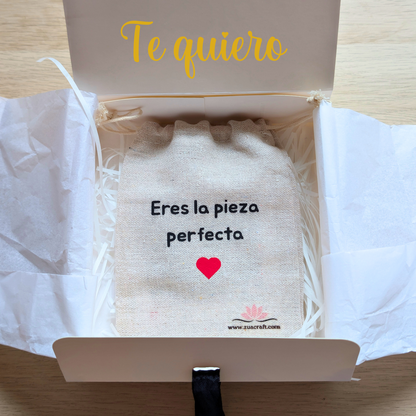 Puzzle Insta mamá + cajita regalo+ saquito
