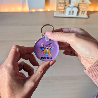 Pack Kpop Huntrix  Personalizado: Taza + Mochila o Tote + Llavero